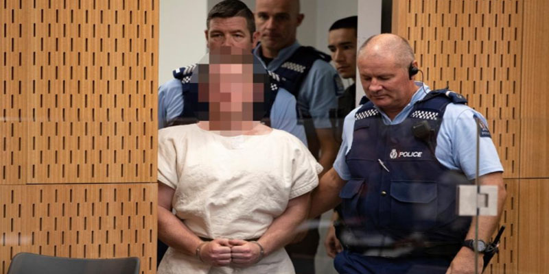 منفذ مذبحة المسجدين في نيوزيلندا: أنا بريء